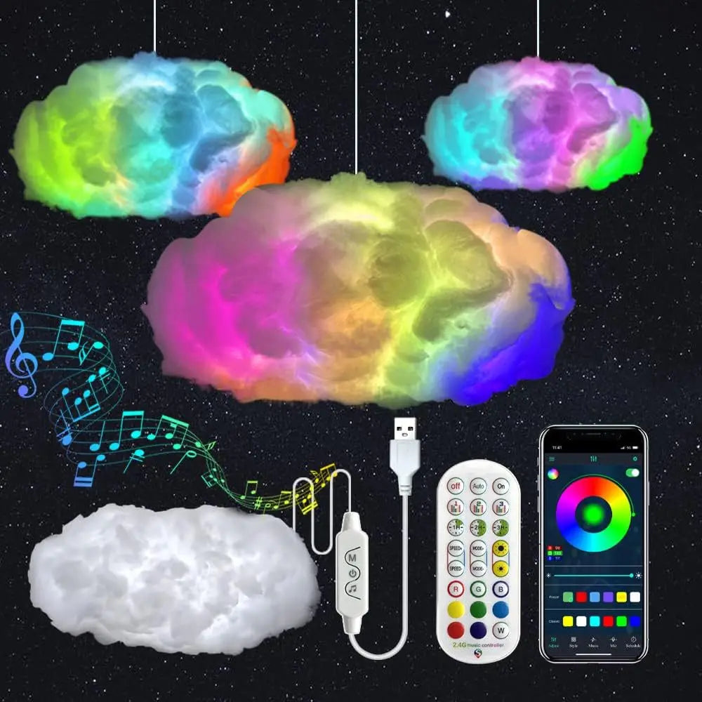 RGB Thunder Cloud LED Strip Kit