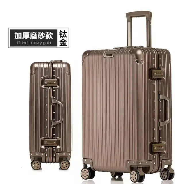 Aluminum Spinner Rolling Luggage