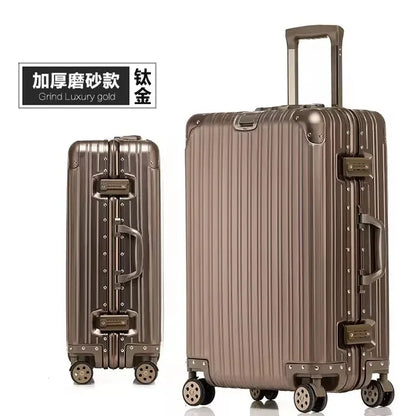 Aluminum Spinner Rolling Luggage