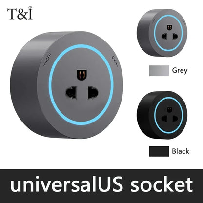 Aluminum Wall Power Rail Socket