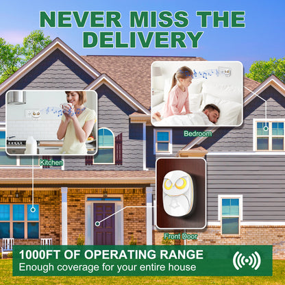 Long-Range Wireless Doorbell System