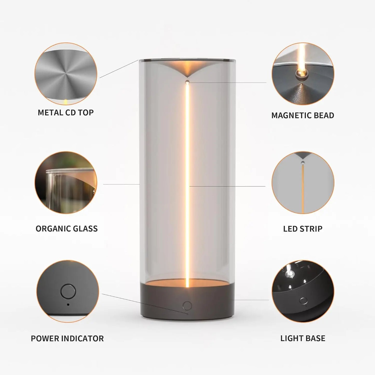 Magnetic Ambient Table Lamp
