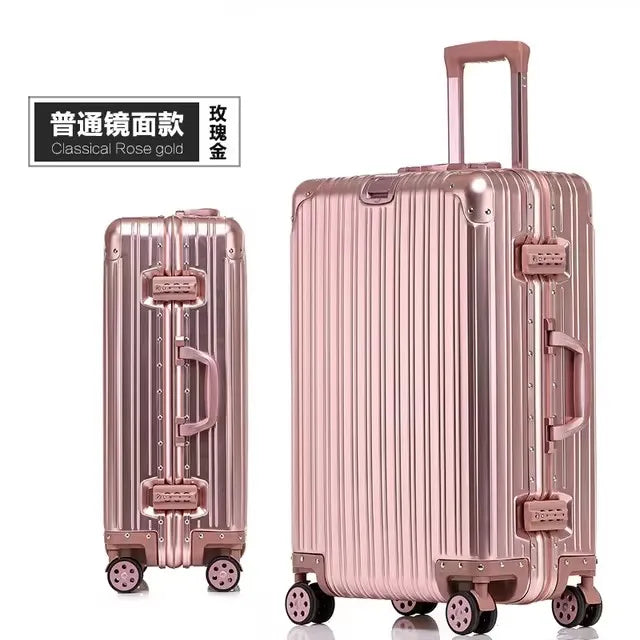Aluminum Spinner Rolling Luggage